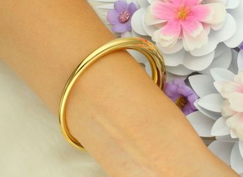 Sztywna bransoletka Nomination Ecclettica 134306 012 – stal szlachetna, złota powłoka PVD, rozmiar L. Elegancki włoski design, idealny na prezent (1).jpg